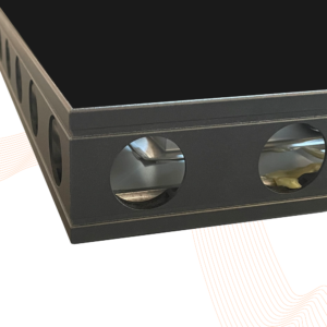 Aluvision Stellwand | 2,5 m x 2,5 m | Schwarz